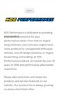 Mobile Screenshot of kds-performance.com